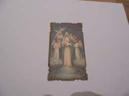 Ange Angel Anges Angels Image Pieuse Religieuse Holly Card Religion Saint Santini Sainte Sancte Sancta - Devotion Images