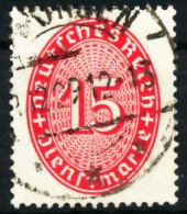 DEUTSCHES-REICH DIENST Nr 124 Gestempelt X642F2A - Dienstmarken