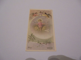 Ange Angel Anges Angels Image Pieuse Religieuse Holly Card Religion Saint Santini Sainte Sancte Sancta - Devotion Images