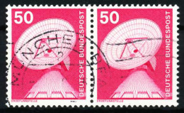 BRD DS INDUSTRIE U. TECHNIK Nr 851 Gestempelt WAAGR PAAR X66812E - Used Stamps