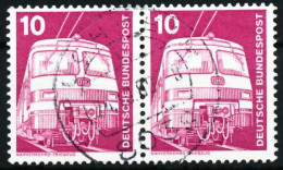 BRD DS INDUSTRIE U. TECHNIK Nr 847 Gestempelt WAAGR PAAR X66C226 - Used Stamps