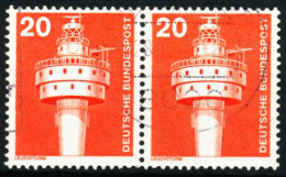 BRD DS INDUSTRIE U. TECHNIK Nr 848 Gestempelt WAAGR PAAR X66C1F6 - Used Stamps
