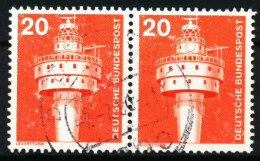 BRD DS INDUSTRIE U. TECHNIK Nr 848 Gestempelt WAAGR PAAR X66C202 - Used Stamps