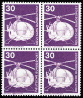 BRD DS INDUSTRIE U. TECHNIK Nr 849 Postfrisch VIERERBLO X66C2EE - Unused Stamps