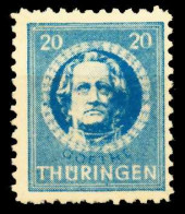 SBZ THÜRINGEN Nr 98AXw Postfrisch X6733C6 - Altri & Non Classificati