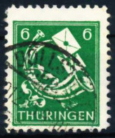 SBZ THÜRINGEN Nr 95AXax Gestempelt X6738B6 - Altri & Non Classificati