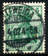 D-REICH K A Nr 70b Zentrisch Gestempelt X681E1A - Used Stamps