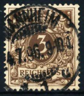 D-REICH K A Nr 45b Zentrisch Gestempelt X68ADC2 - Used Stamps