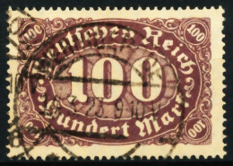 D-REICH INFLA Nr 219 Zentrisch Gestempelt X69BB96 - Used Stamps