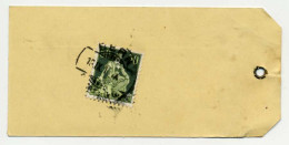 SCHWEIZ 1908 Nr 107x Zentrisch Gestempelt Briefstück X6B6B36 - Usados