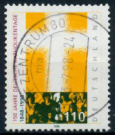 BRD 1998 Nr 1995 Zentrisch Gestempelt X6C8F42 - Used Stamps