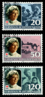 LIECHTENSTEIN 1985 Nr 875-877 Gestempelt SB4A162 - Gebraucht