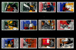 LIECHTENSTEIN 1984 Nr 849-860 Gestempelt SB4A1DE - Used Stamps