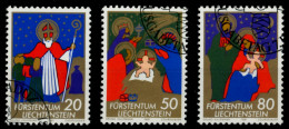 LIECHTENSTEIN 1981 Nr 788-790 Gestempelt X6E6986 - Used Stamps