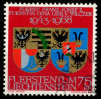 LIECHTENSTEIN 1968 Nr 496 Gestempelt SB4DD6A - Used Stamps