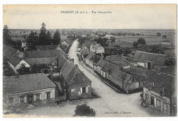 Cpa. 28 THIMERT (ar. Dreux) Vue D'Ensemble (Café "Lefevre - Bréand") 1927   Ed. Lefèvre - Autres & Non Classés