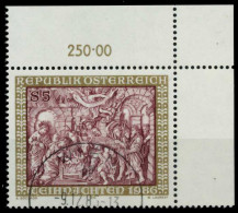 ÖSTERREICH 1986 Nr 1870 Zentrisch Gestempelt ECKE-ORE X7EAD76 - Usati