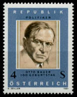 ÖSTERREICH 1981 Nr 1678 Postfrisch S59E912 - Ongebruikt