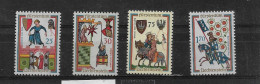 LIECHTENSTEIN   383/386 **     NEUFS  SANS CHARNIERE - Unused Stamps