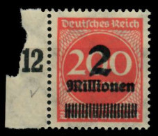 D-REICH INFLA Nr 309APa Postfrisch SRA X8DBDE2 - Unused Stamps