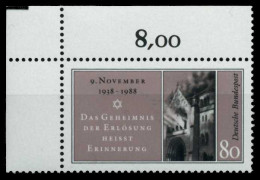 BRD 1988 Nr 1389 Postfrisch ECKE-OLI X8F79C2 - Unused Stamps