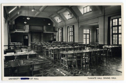 UNIVERSITY COLLEGE OF HULL : THWAITE HALL DINING HALL - Hull
