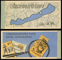 UNGARN MARKENHEFT Nr MH 1 Gestempelt S03B6C2 - Carnets