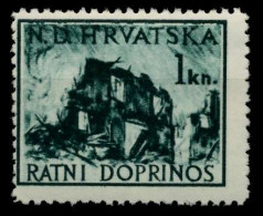 KROATIEN ZWANGSZL Nr 3 Postfrisch X92567A - Croatia