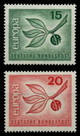 BRD BUND 1965 Nr 483-484 Postfrisch S72441E - Neufs