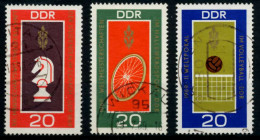 DDR 1969 Nr 1491-1493 Gestempelt X94175A - Used Stamps