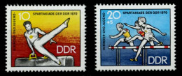 DDR 1970 Nr 1594-1595 Postfrisch S01CEA6 - Nuevos