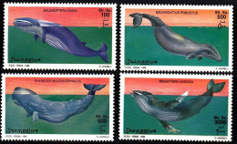 Somalia - 1999 - Whales - Yv 664/67 - Baleines