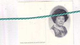Augusta De Backer-Meert, Liedekerke 1912, Eeklo 2000. Mede Oprichter Nv Samtex. Foto - Décès