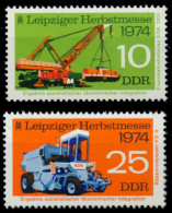 DDR 1974 Nr 1973-1974 Postfrisch S0AA06E - Nuevos