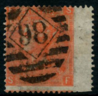 GROSSBRITANNIEN 1840-1901 Nr 24 PL10Z Gestempelt X6A1D3E - Oblitérés