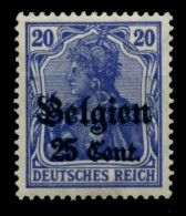 BES 1WK LP BELGIEN Nr 18d Postfrisch X6CBF22 - Besetzungen 1914-18