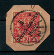 DEUTSCH-OSTAFRIKA DOA Nr 8b Zentrisch Gestempelt Briefstück X6CC522 - Deutsch-Ostafrika