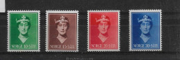 NORVEGE   195/198 *     NEUFS AVEC CHARNIERE - Unused Stamps