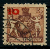 LIECHTENSTEIN 1924 Nr 62A Gestempelt X6F6DAE - Used Stamps