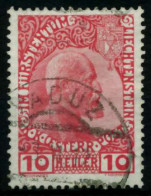 LIECHTENSTEIN 1912 Nr 2x Gestempelt X6F6F4A - Gebruikt