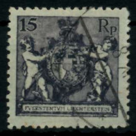 LIECHTENSTEIN 1921 Nr 52B Gestempelt X6F903A - Used Stamps