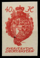 LIECHTENSTEIN 1920 Nr 23 Postfrisch X6FBE5A - Ungebraucht