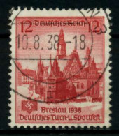 3. REICH 1938 Nr 666 Gestempelt X7002B2 - Gebraucht