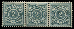 WÜRTTEMBERG AUSGABE VON 1875 1900 Nr 60 Postfrisch 3ER X711282 - Postfris