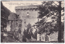 CPA 44 - CLISSON - Ruines à L'intérieur Du ChâteauEntrée De La Chapelle - Clisson