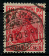 D-REICH GERMANIA Nr 86IIa Gestempelt X71919A - Used Stamps