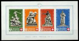 SCHWEIZ BLOCK KLEINBOGEN 1908-1944 Block 5 Postfrisch X73CEF6 - Blokken