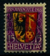 SCHWEIZ PRO JUVENTUTE Nr 144 Gestempelt X73F3BE - Used Stamps