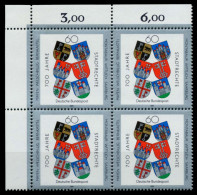BRD 1991 Nr 1528 Postfrisch VIERERBLOCK ECKE-OLI X76CE02 - Neufs
