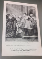 Les Antiquités De L'Hopital D'Arnay Le Duc Sacramentum Baptismi - Malerei & Gemälde